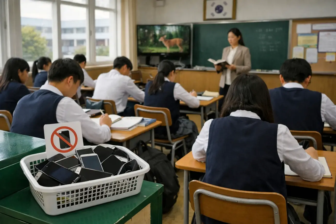 한국 학교의 스마트폰 제한 정책과 디지털 디톡스 효과를 분석하고 교육 변화와 학습 집중 향상 이유를 설명합니다
